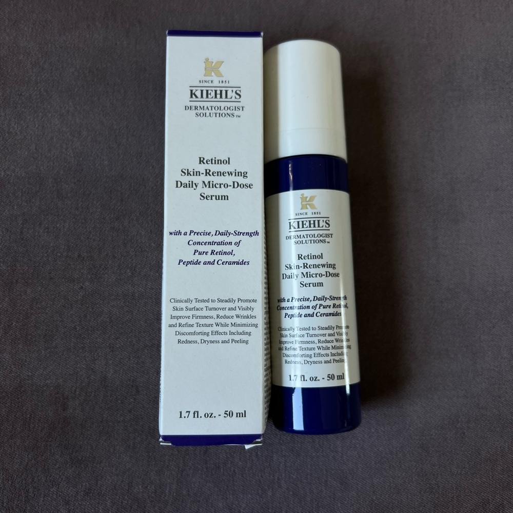 Kiehl’s Micro-Dose Anti-Aging Retinol Serum with Ceramides and Peptide